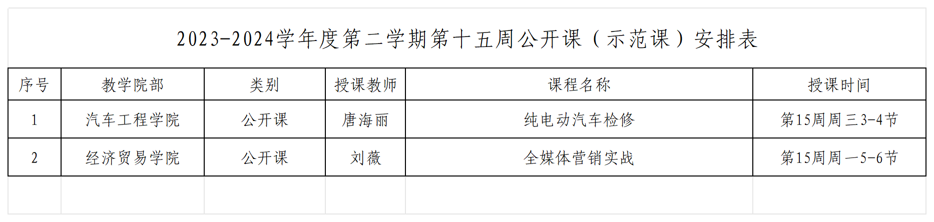 2023-2024学年度第二学期第十五周公开课（示范课）安排表_Sheet1.png