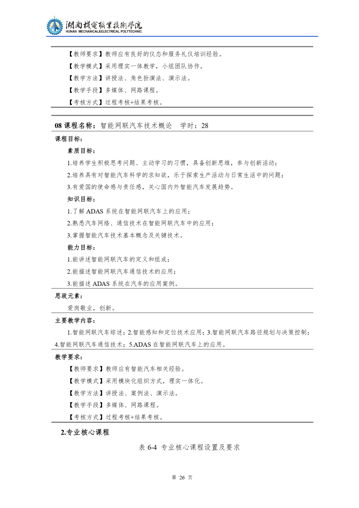 8455新葡萄娱乐场2022级汽车检测与维修技术专业人才培养方案V10.0_page-0028.jpg